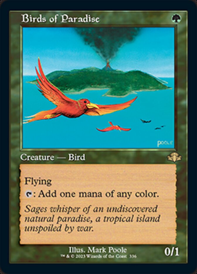 Birds of Paradise (Retro) [Dominaria Remastered] | RetroPlay Games