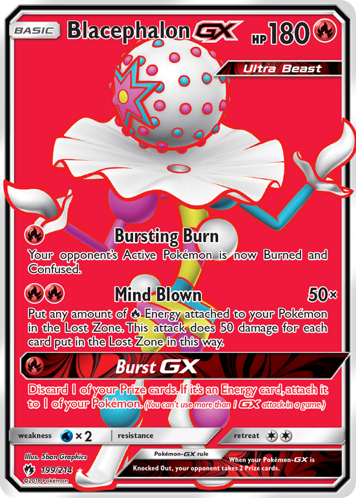 Blacephalon GX (199/214) [Sun & Moon: Lost Thunder] | RetroPlay Games