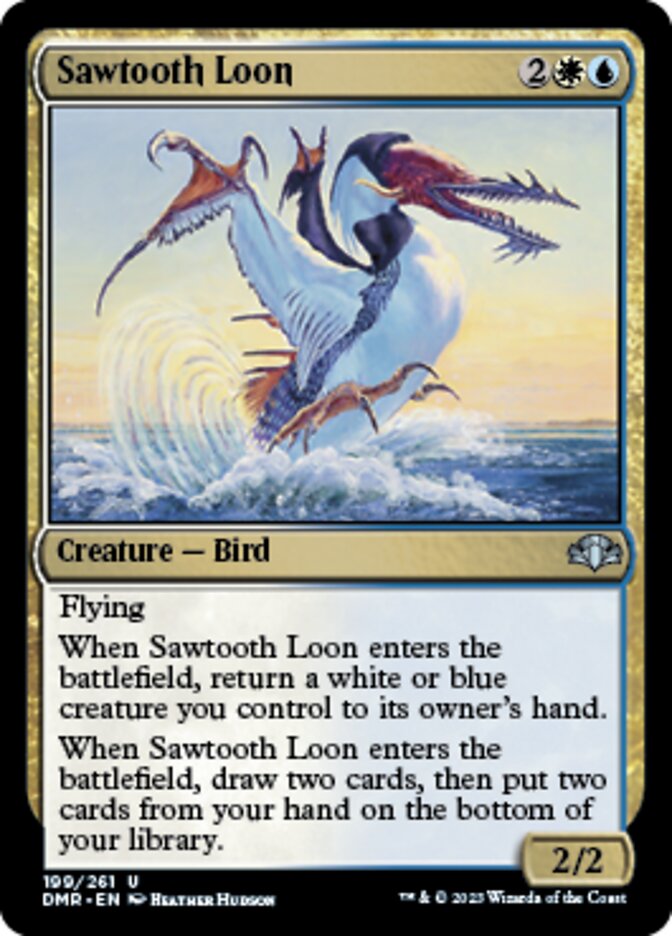 Sawtooth Loon [Dominaria Remastered] | RetroPlay Games