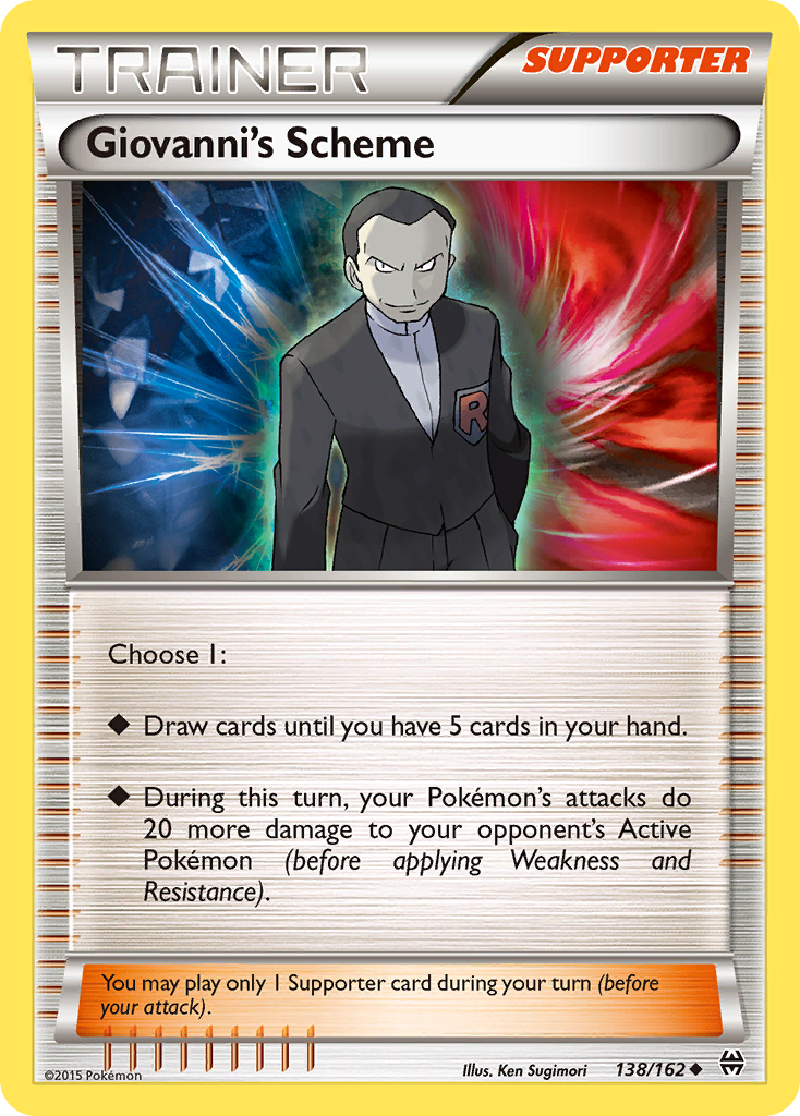 Giovanni's Scheme (138/162) [XY: BREAKthrough] | RetroPlay Games