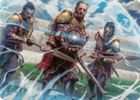 Argivian Phalanx Art Card [Dominaria United Art Series] | RetroPlay Games