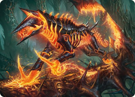 Kuldotha Cackler Art Card [Phyrexia: All Will Be One Art Series] | RetroPlay Games