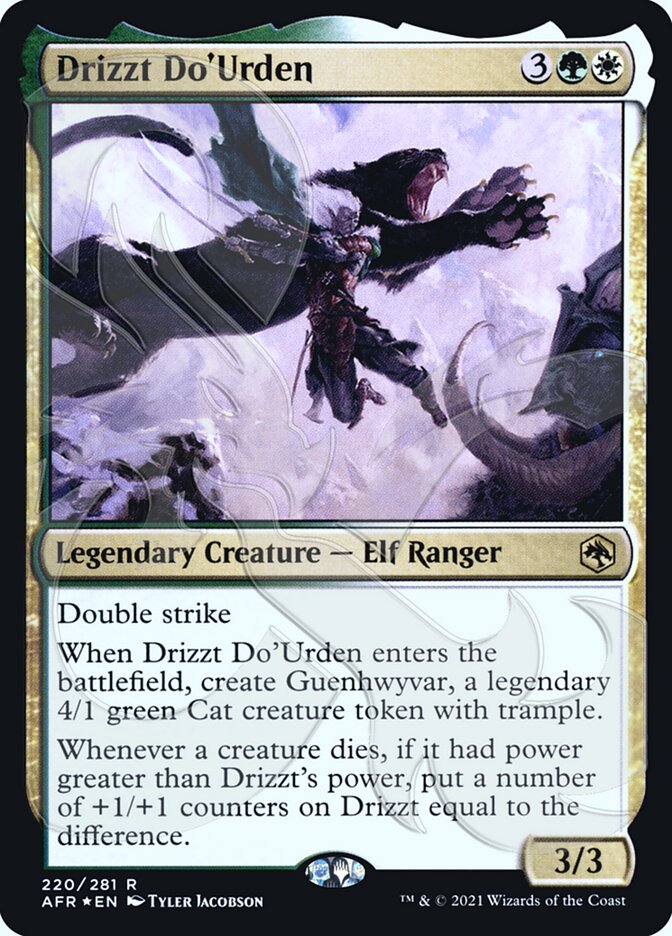 Drizzt Do'Urden (Ampersand Promo) [Dungeons & Dragons: Adventures in the Forgotten Realms Promos] | RetroPlay Games