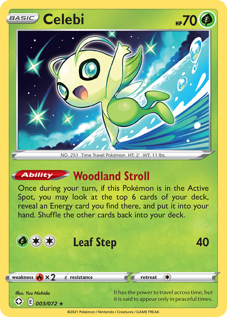 Celebi (003/072) [Sword & Shield: Shining Fates] | RetroPlay Games