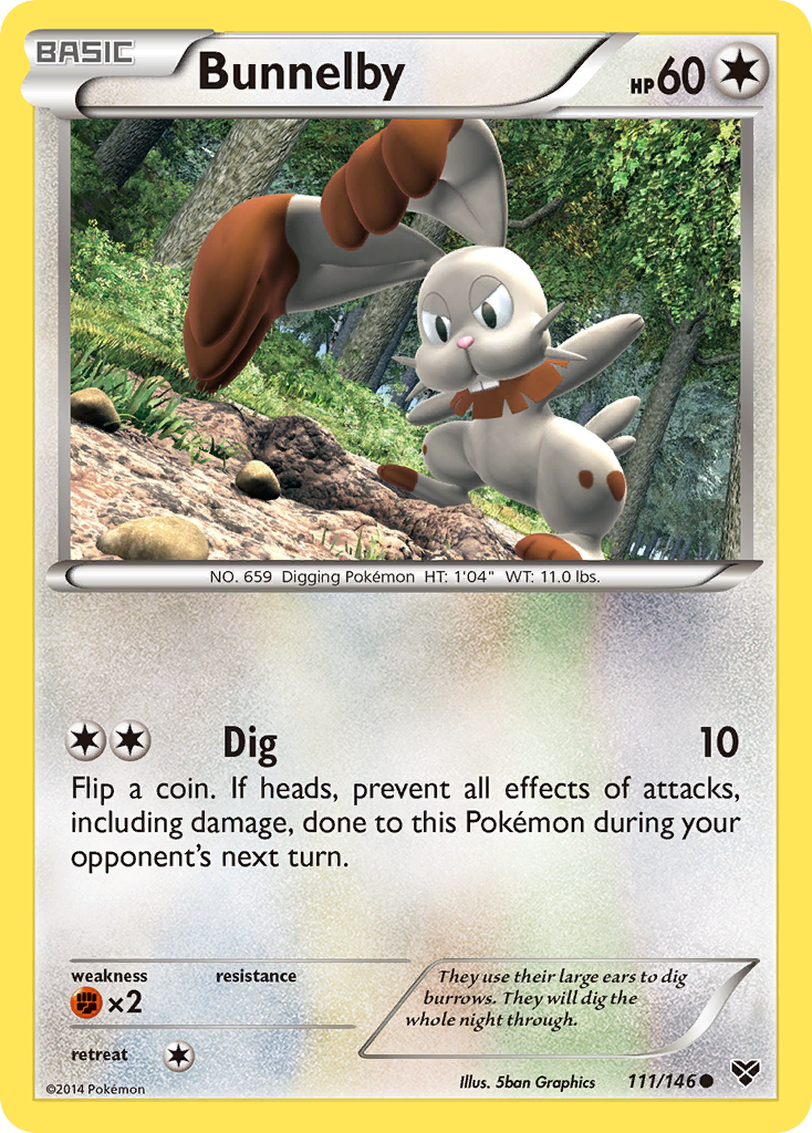 Bunnelby (111/146) [XY: Base Set] | RetroPlay Games