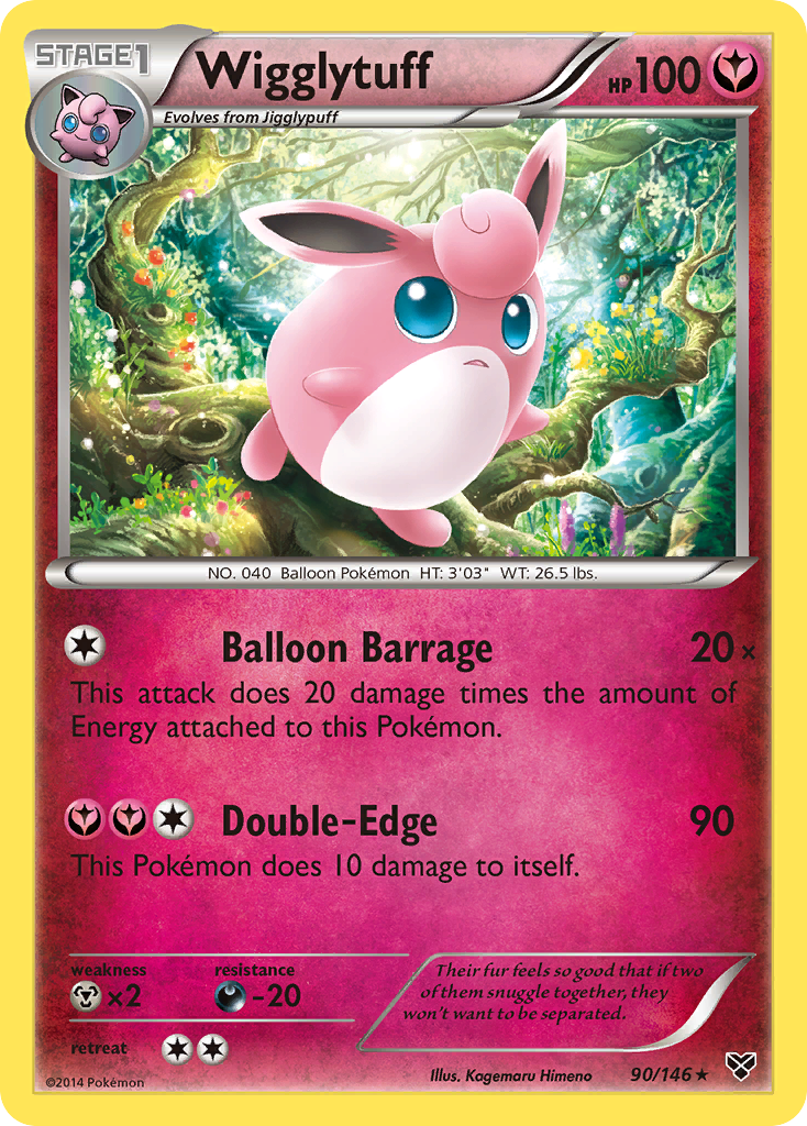 Wigglytuff (90/146) [XY: Base Set] | RetroPlay Games