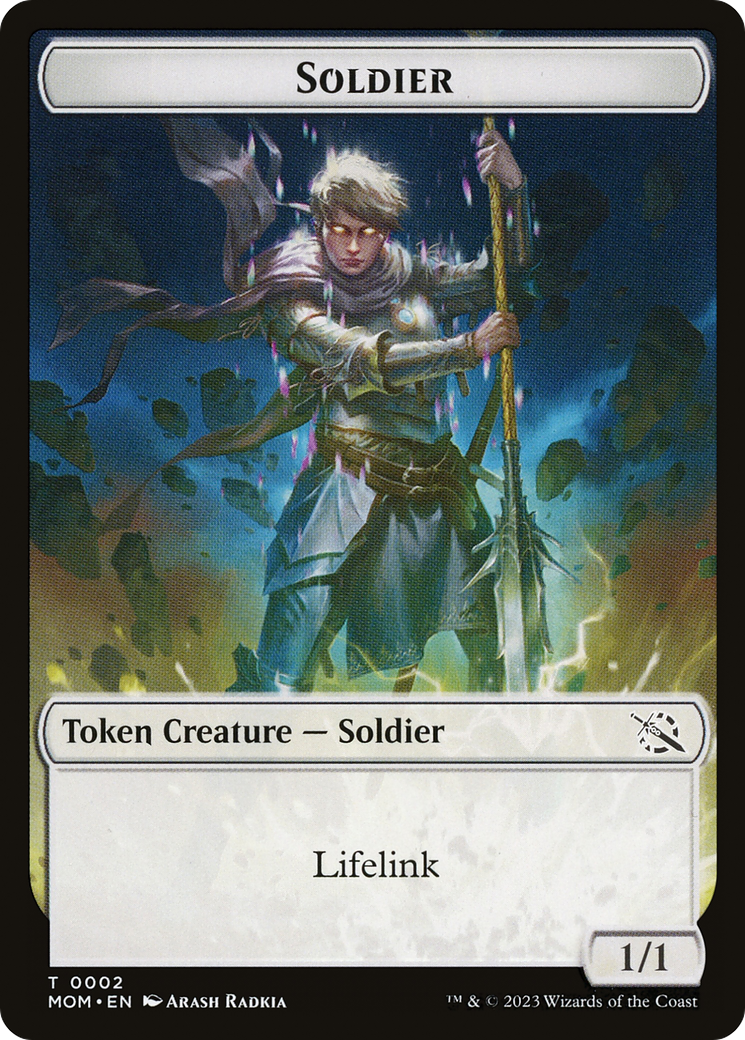 Soldier // Kraken Double-Sided Token [March of the Machine Tokens] | RetroPlay Games