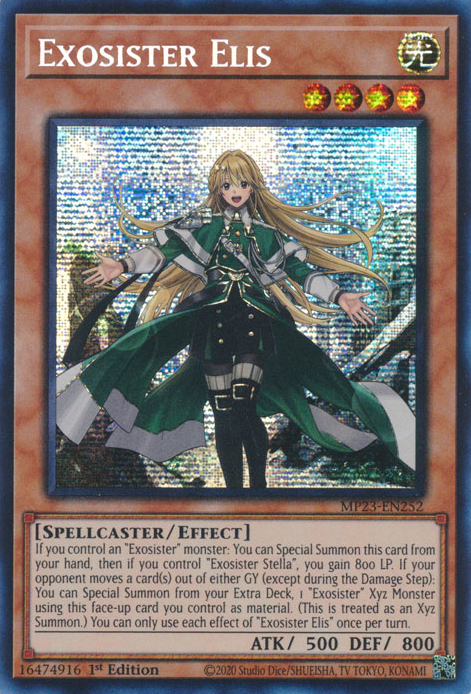 Exosister Elis [MP23-EN252] Prismatic Secret Rare | RetroPlay Games