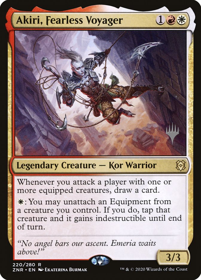 Akiri, Fearless Voyager (Promo Pack) [Zendikar Rising Promos] | RetroPlay Games