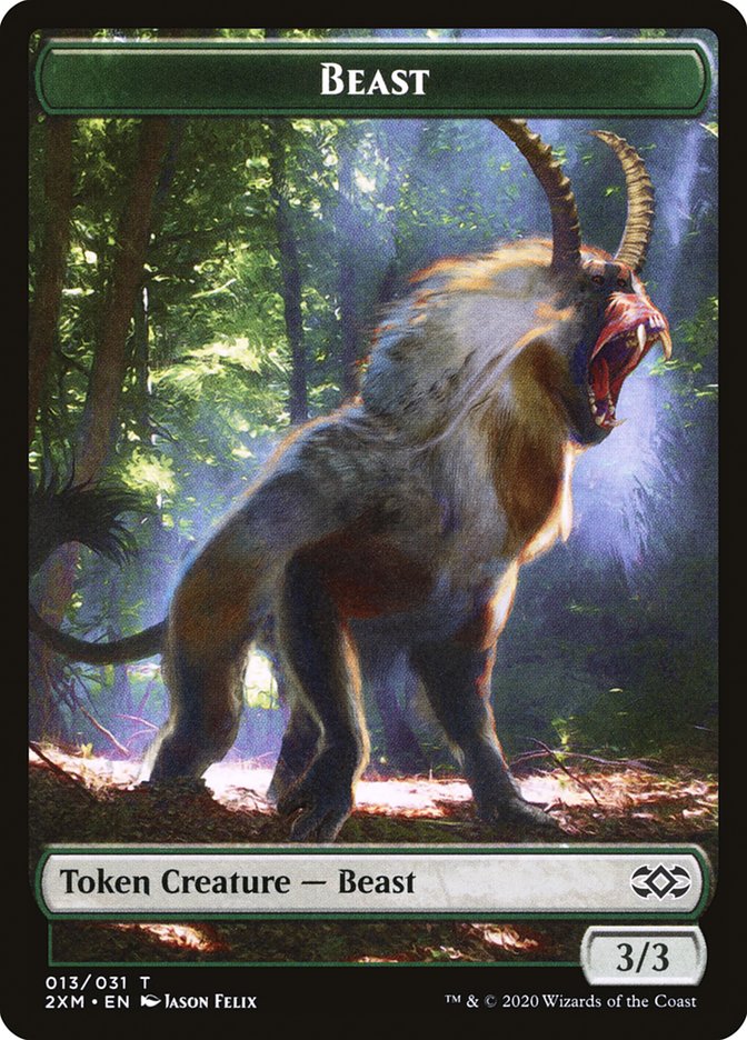 Beast Token [Double Masters] | RetroPlay Games