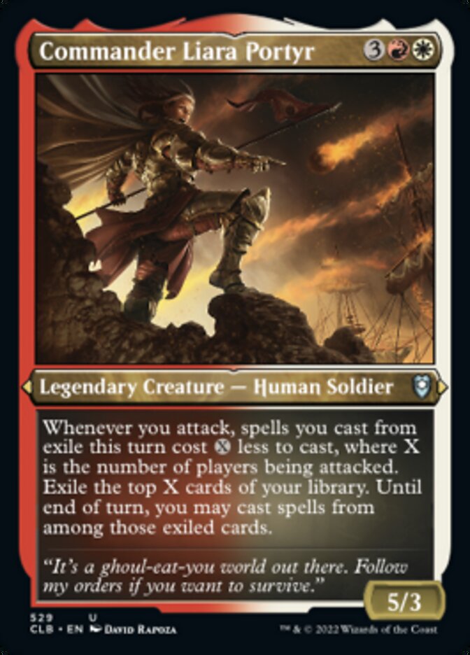 Commander Liara Portyr (Foil Etched) [Commander Legends: Battle for Baldur's Gate] | RetroPlay Games