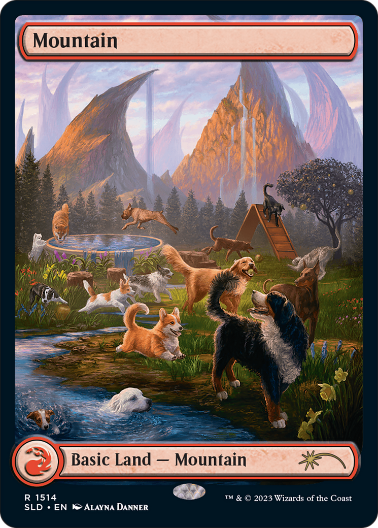 Mountain (1514) [Secret Lair Commander Deck: Raining Cats and Dogs] | RetroPlay Games