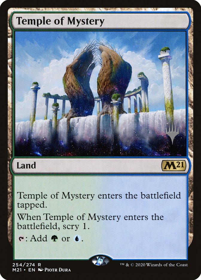 Temple of Mystery (Promo Pack) [Core Set 2021 Promos] | RetroPlay Games