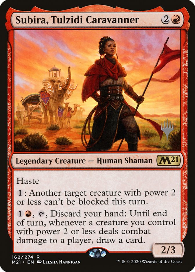 Subira, Tulzidi Caravanner (Promo Pack) [Core Set 2021 Promos] | RetroPlay Games