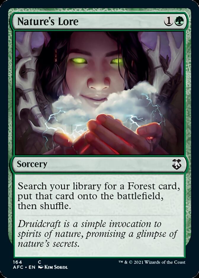 Nature's Lore [Dungeons & Dragons: Adventures in the Forgotten Realms Commander] | RetroPlay Games