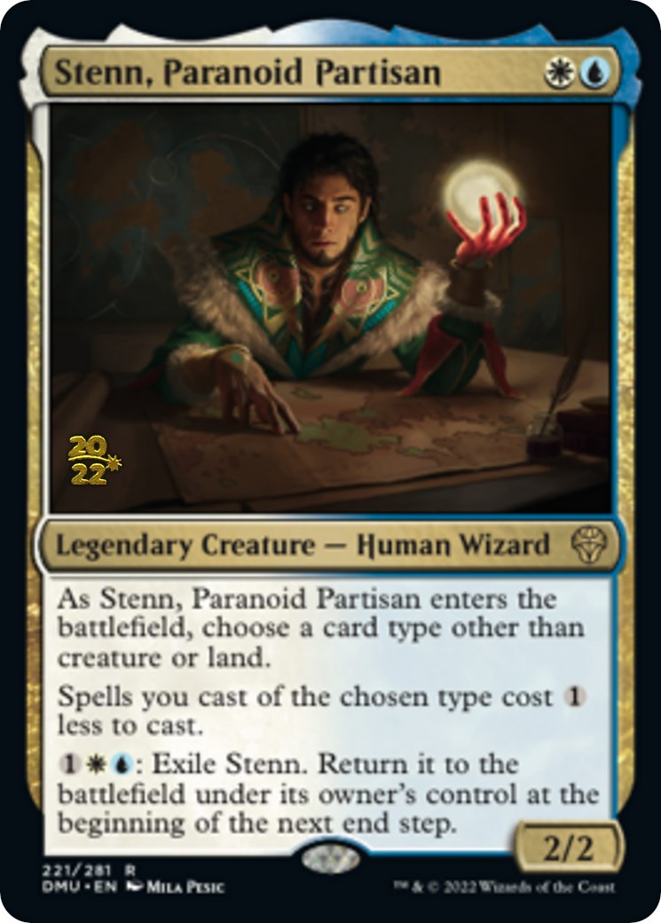 Stenn, Paranoid Partisan [Dominaria United Prerelease Promos] | RetroPlay Games