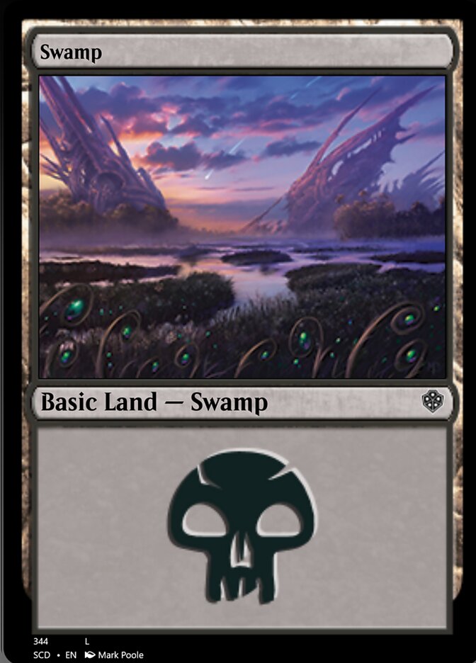 Swamp (344) [Starter Commander Decks] | RetroPlay Games