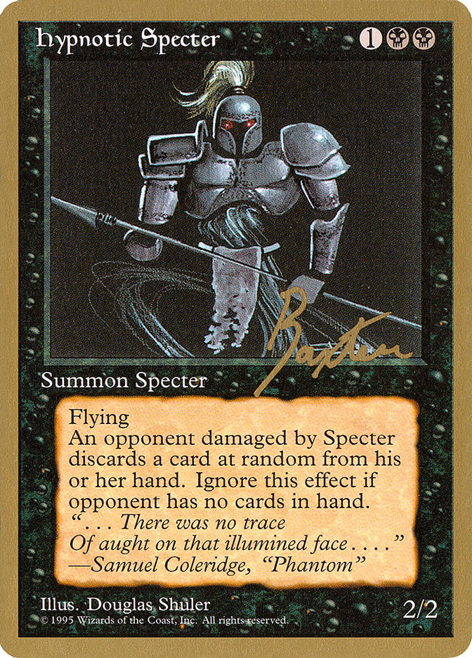 Hypnotic Specter (George Baxter) [Pro Tour Collector Set] | RetroPlay Games