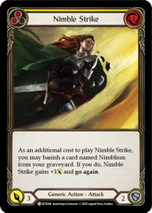 Nimble Strike (Yellow) [U-WTR186] (Welcome to Rathe Unlimited)  Unlimited Normal | RetroPlay Games