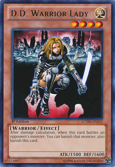 D.D. Warrior Lady [LCYW-EN215] Rare | RetroPlay Games