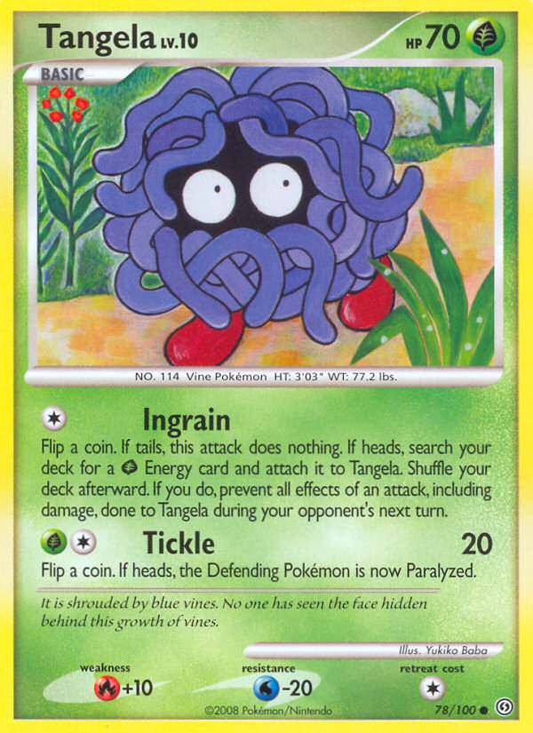 Tangela (78/100) [Diamond & Pearl: Stormfront] | RetroPlay Games