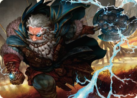 Electrostatic Infantry Art Card [Dominaria United Art Series] | RetroPlay Games