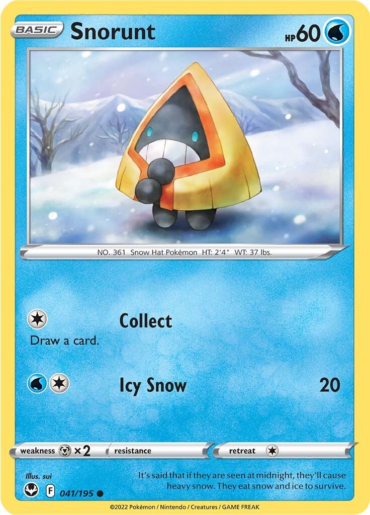 Snorunt (041/195) [Sword & Shield: Silver Tempest] | RetroPlay Games