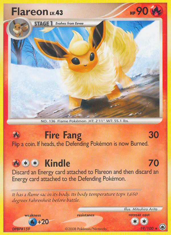 Flareon (19/100) [Diamond & Pearl: Majestic Dawn] | RetroPlay Games