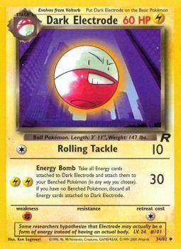 Dark Electrode (34/82) [Team Rocket Unlimited] | RetroPlay Games