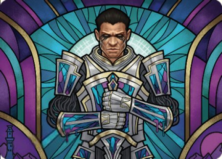 Aron, Benalia's Ruin Art Card [Dominaria United Art Series] | RetroPlay Games