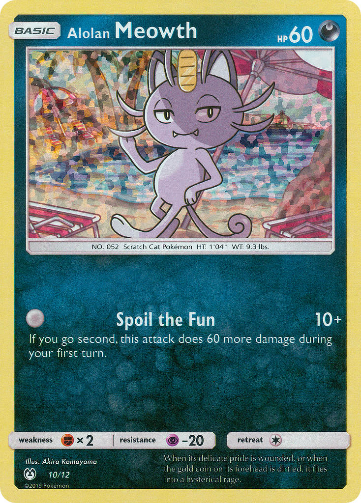 Alolan Meowth (10/12) [McDonald's Promos: 2019 Collection] | RetroPlay Games