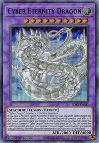 Cyber Eternity Dragon (Green) [LDS2-EN033] Ultra Rare | RetroPlay Games