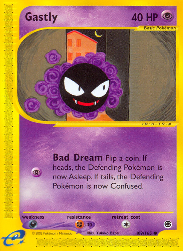 Gastly (109/165) [Expedition: Base Set] | RetroPlay Games