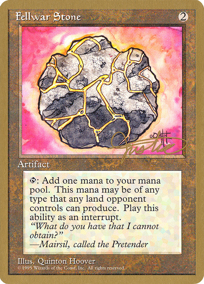 Fellwar Stone (Mark Justice) [Pro Tour Collector Set] | RetroPlay Games