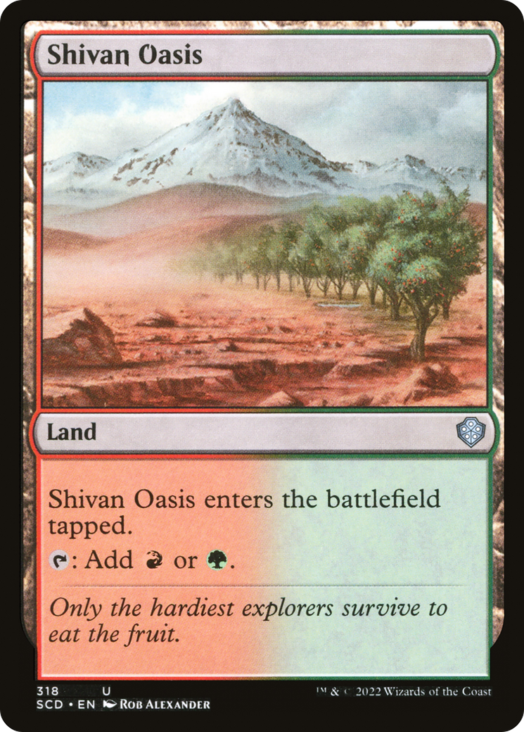 Shivan Oasis [Starter Commander Decks] | RetroPlay Games