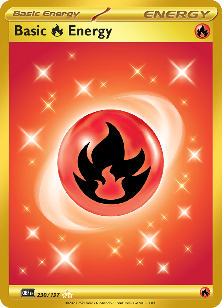 Basic Fire Energy (230/197) [Scarlet & Violet: Obsidian Flames] | RetroPlay Games