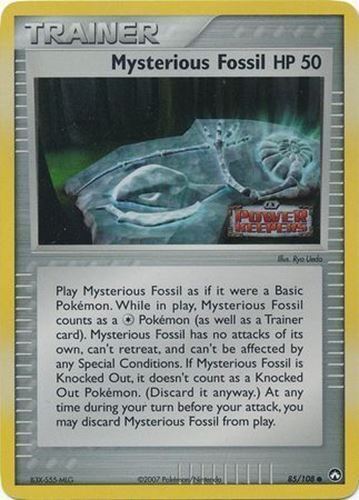 Mysterious Fossil (85/108) (Stamped) [EX: Power Keepers] | RetroPlay Games