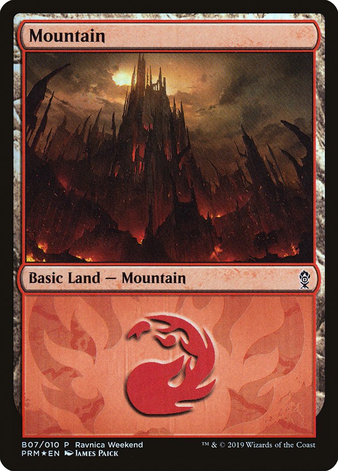 Mountain (B07) [Ravnica Allegiance Guild Kit] | RetroPlay Games