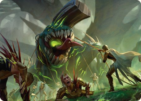 Noxious Assault Art Card [Phyrexia: All Will Be One Art Series] | RetroPlay Games