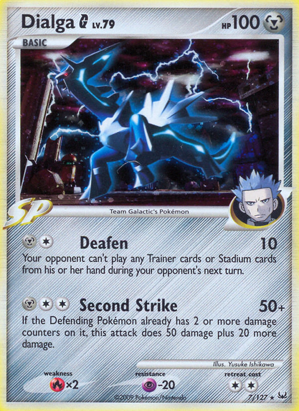 Dialga G (7/127) [Platinum: Base Set] | RetroPlay Games