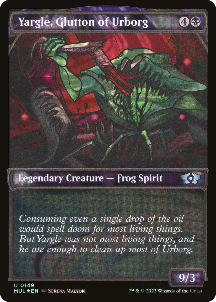 Yargle, Glutton of Urborg (Halo Foil) [Multiverse Legends] | RetroPlay Games