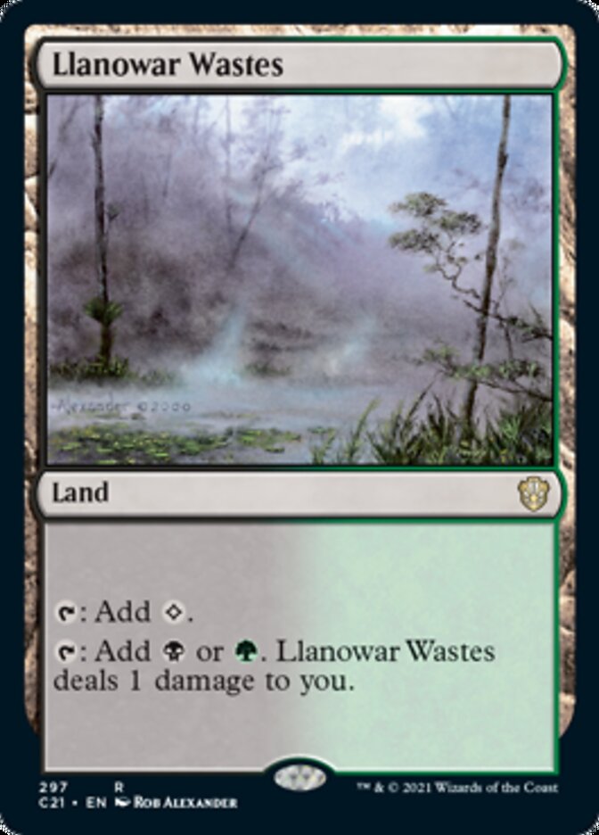 Llanowar Wastes [Commander 2021] | RetroPlay Games