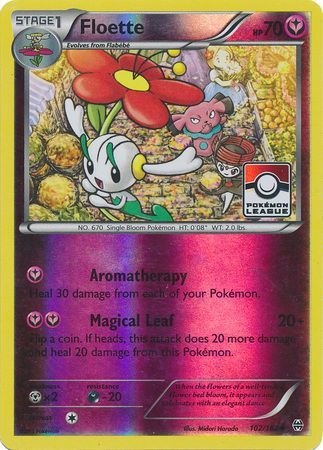 Floette (102/162) (League Promo) [XY: BREAKthrough] | RetroPlay Games