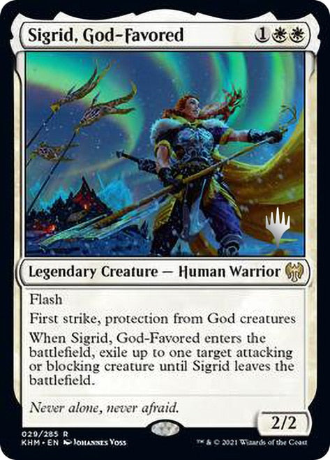 Sigrid, God-Favored [Kaldheim Promo Pack] | RetroPlay Games