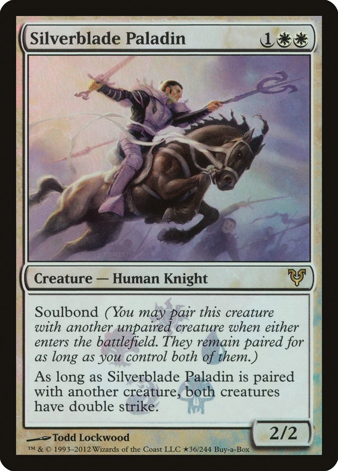 Silverblade Paladin (Buy-A-Box) [Avacyn Restored Promos] | RetroPlay Games