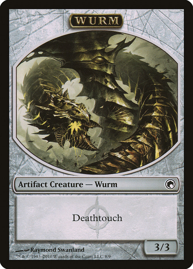 Wurm (Deathtouch) [Scars of Mirrodin Tokens] | RetroPlay Games