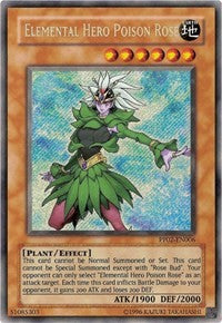 Elemental Hero Poison Rose [PP02-EN006] Secret Rare | RetroPlay Games