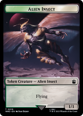 Alien Angel // Alien Insect Double-Sided Token [Doctor Who Tokens] | RetroPlay Games