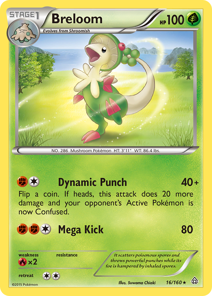 Breloom (16/160) [XY: Primal Clash] | RetroPlay Games