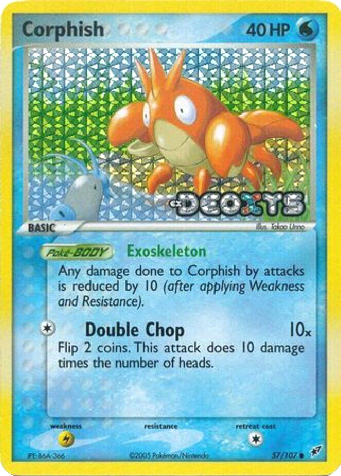 Corphish (57/107) (Stamped) [EX: Deoxys] | RetroPlay Games